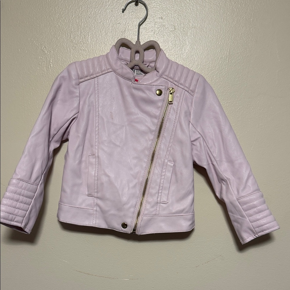 H&M Light Pink Kids Jean Jacket